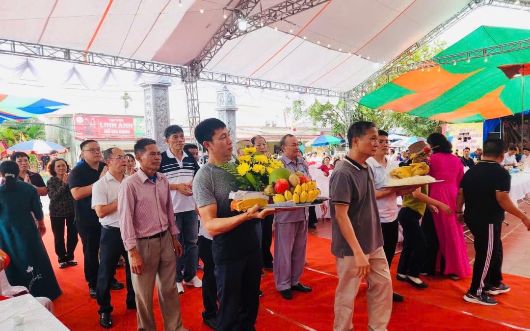 Một số hình ảnh họ Bùi tham dự Lễ hội truyền thống Đình Tràng Duệ năm 2026